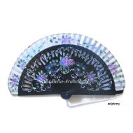 wachlarz hiszpański SEWILLA 20 cm - ostatni raz w ofercie - miętowy - wachlarz8023_jednostronny_azur_20cm_sewilla_mietowy_3.jpg