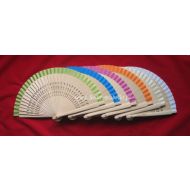 wachlarz hiszpański95 ażur 19cm - mały - wybór kolorów - wachlarze1195_azur_surowa_brzoza_z_mix_kolorami_tkaniny2.jpg