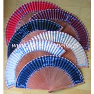 wachlarz hiszpański polerowana grusza SECESJA 23 cm  - wachlarze5991_polerowana_grusza_dwustronnie_malowane_23cm.jpg