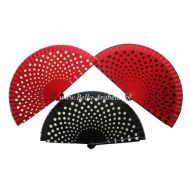 wachlarz hiszpański GROCHY 23 cm dwustronny - wachlarze6016_pelne_dwustronne_w_grochy_23cm.jpg