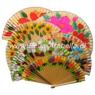 wachlarz hiszpański KWIATY z OGRODU 23cm - wachlarze7500_drewniane_dwustronnie_malowane_23cm_kwiaty.jpg
