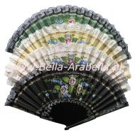 wachlarz FLAMENCO ozdobny z koronką 32-34 cm - wachlarze8007_flamenco_z_koronka_31cm.jpg