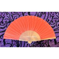 wachlarz hiszpański polerowana grusza gładki 27,5cm różne kolory - NOWOŚĆ - czerwony, prawa strona - y_wachlarz32_pelny_polerowana_grusza_27cm_czerwony_p.jpg