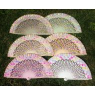 wachlarz hiszpański ORIENT pastelowy 23 cm - y_wachlarze9401_azurowe_dwustronnie_recznie_malowane_motyw_orientalny_23cm_pawi_ogon.jpg